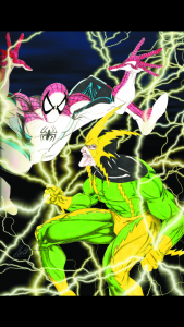 Spider-man versus Electro