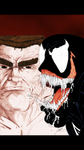 Venom and Eddie Brock